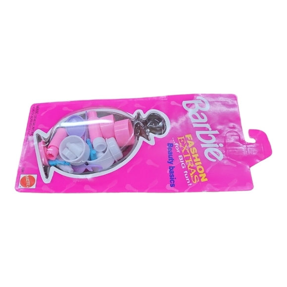 Vintage Barbie 90's Doll Accessory Set FASHION EXTRA'S Beauty Basics 1994 65341 - Picture 5 of 5